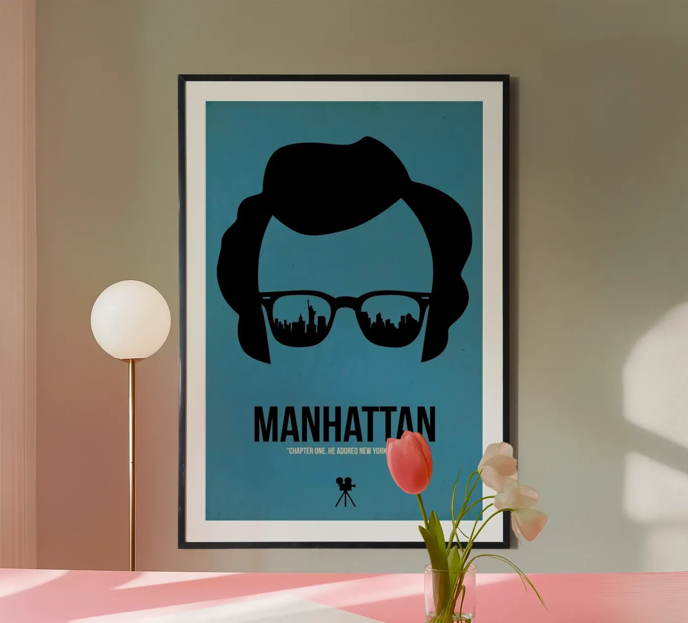 Manhattan poster by Naxart