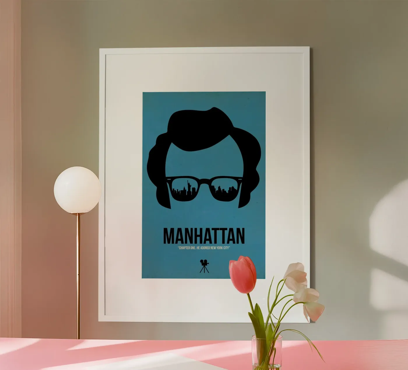 Manhattan poster by Naxart
