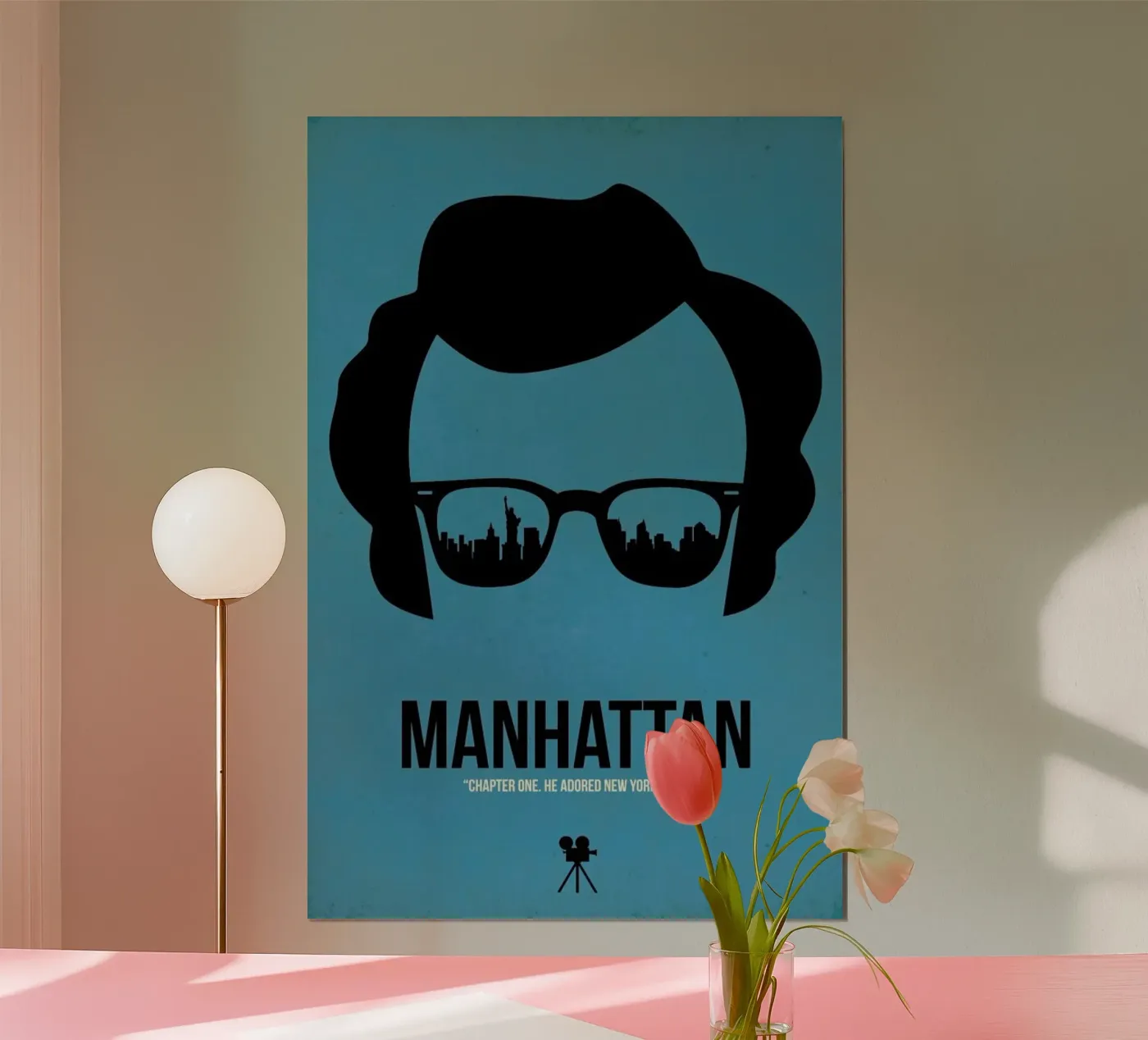 Manhattan poster by Naxart