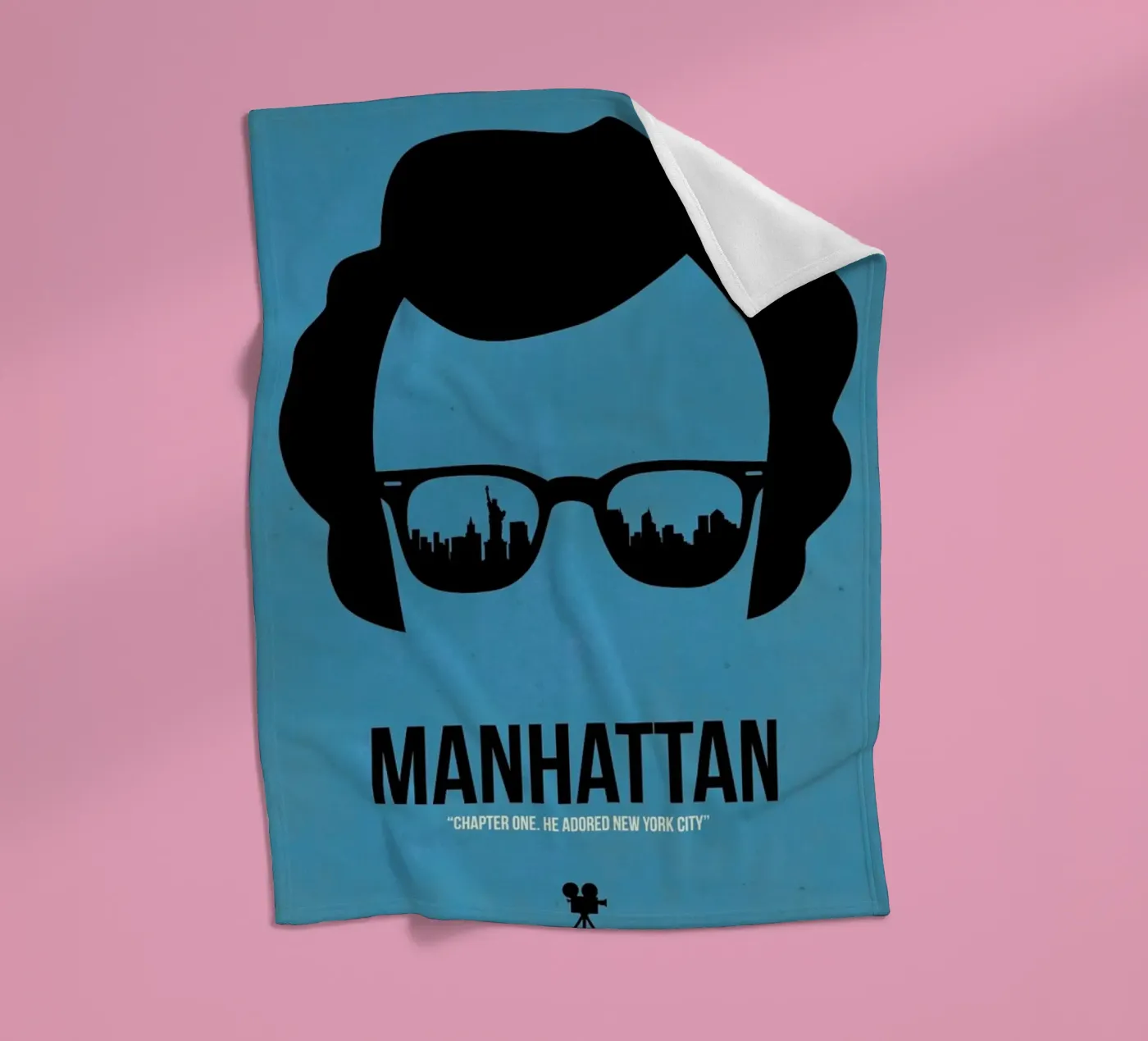 Manhattan fleece blanket by Naxart