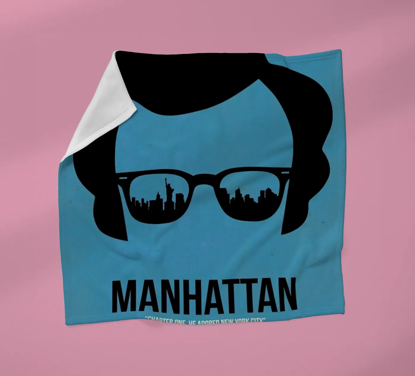 Manhattan fleece blanket by Naxart