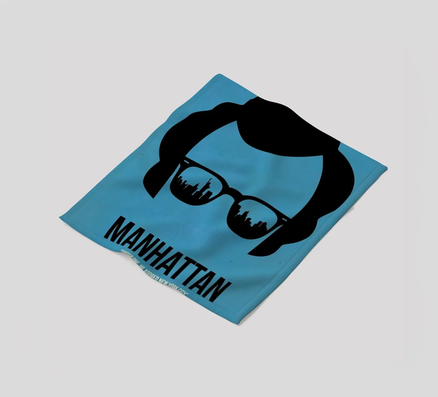 Manhattan fleece blanket by Naxart