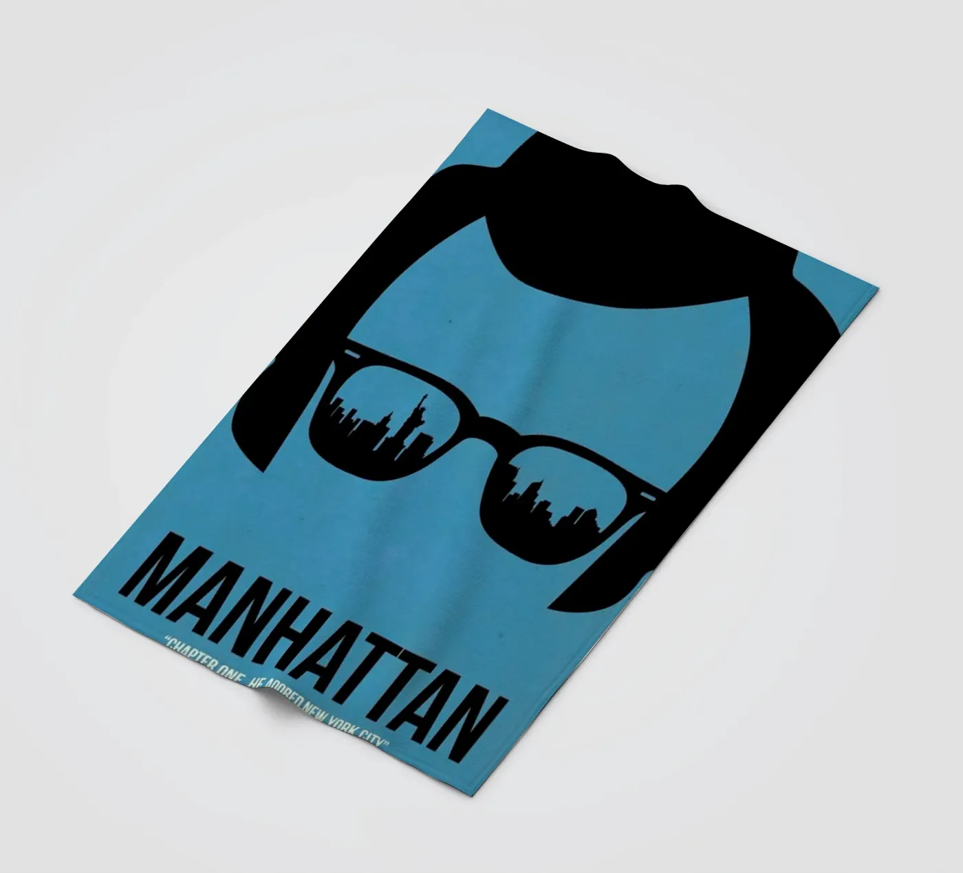 Manhattan fleece blanket by Naxart