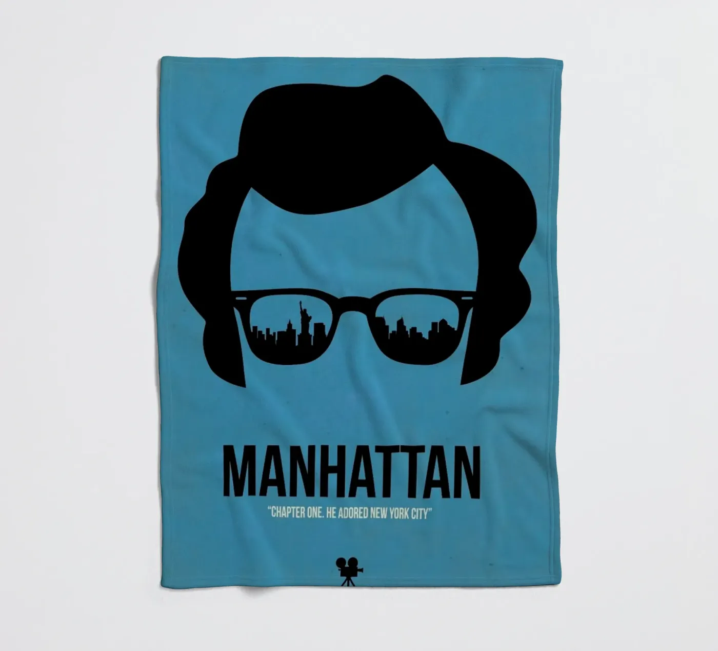 Manhattan fleece blanket by Naxart