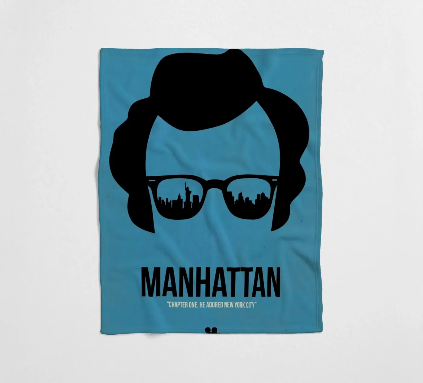 Manhattan fleece blanket by Naxart