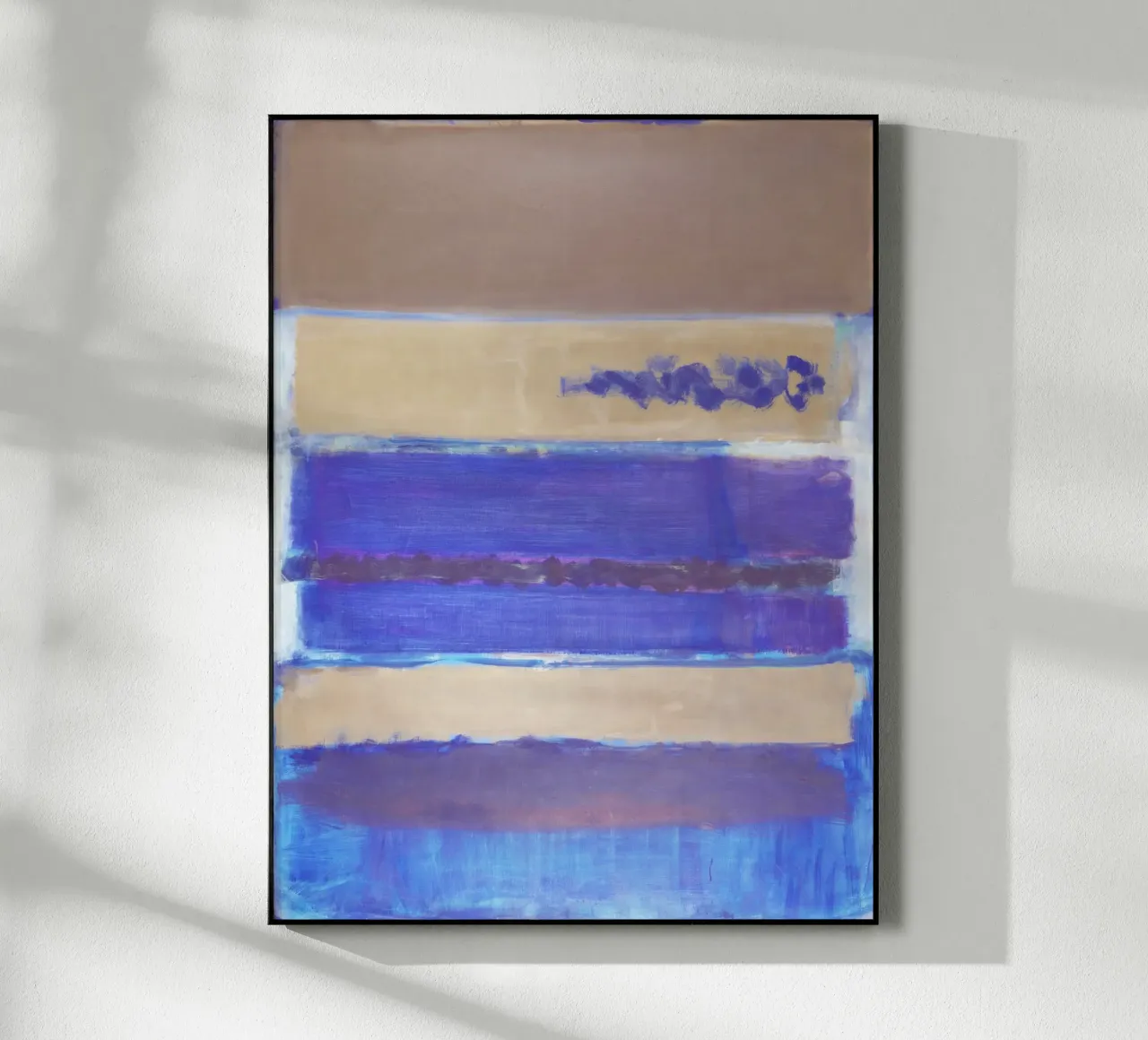 Untitled by Mark Rothko acrylic glass by Classic Art Prints