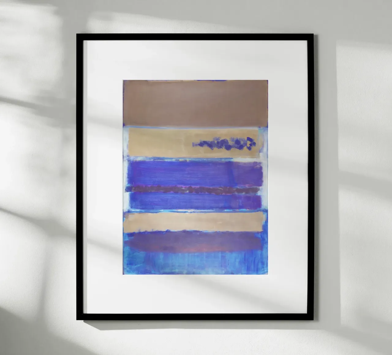 Untitled by Mark Rothko hahnemühle by Classic Art Prints
