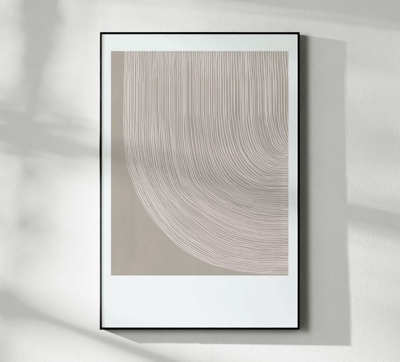 The Curve No. 2 Acryl-Glas von typealive
