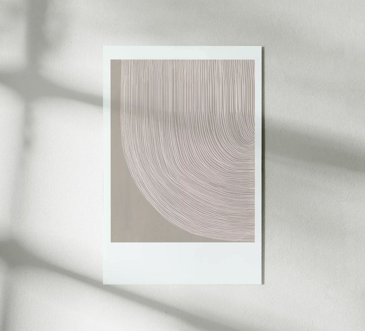 The Curve No. 2 Acryl-Glas von typealive