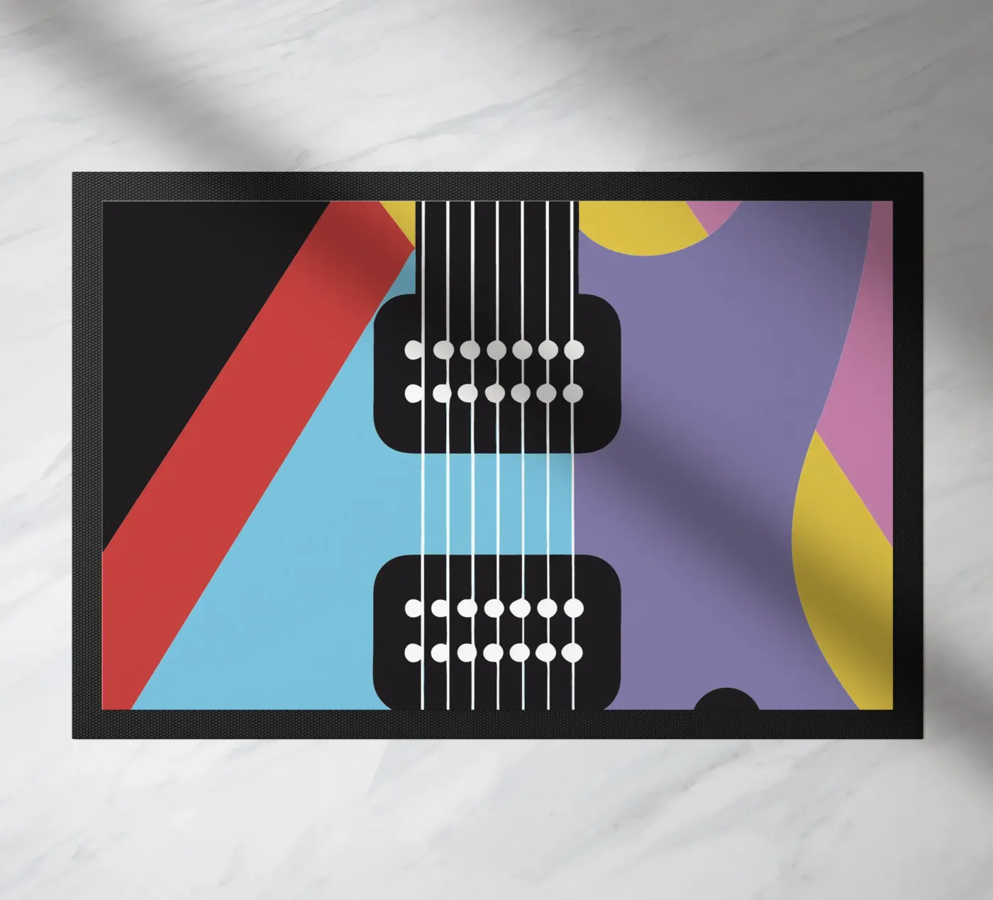 E-Gitarre Fußmatte von LOOK DIFFERENT