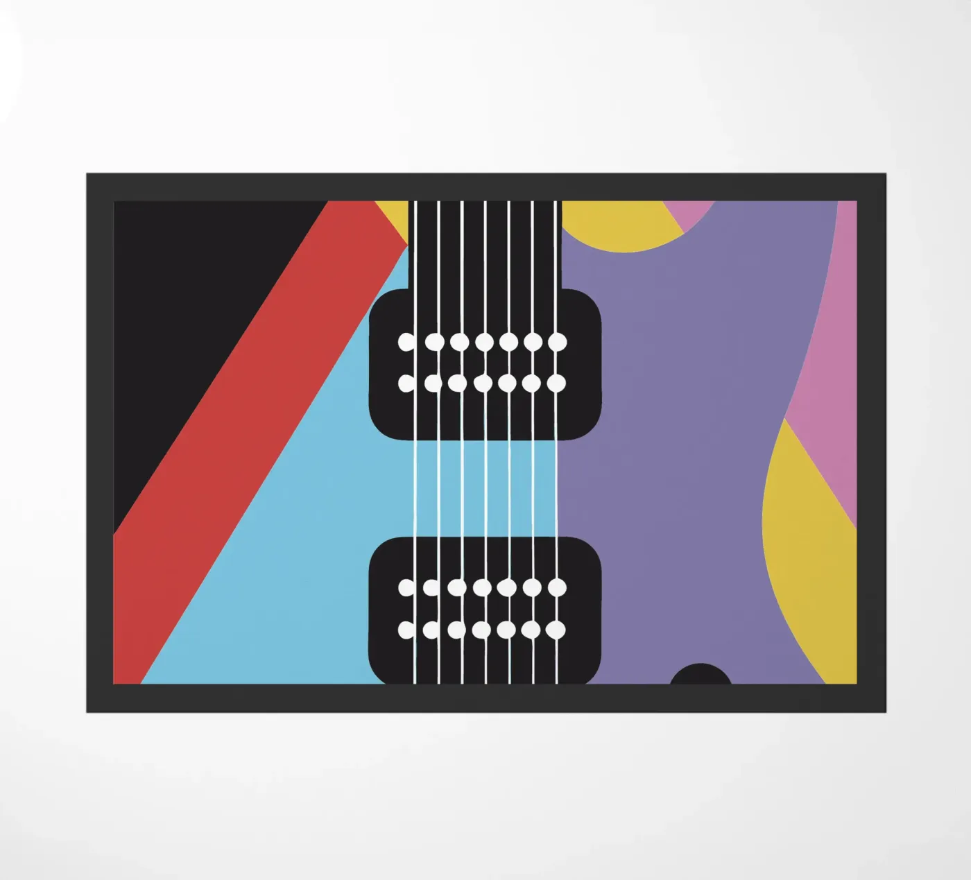 E-Gitarre Fußmatte von LOOK DIFFERENT