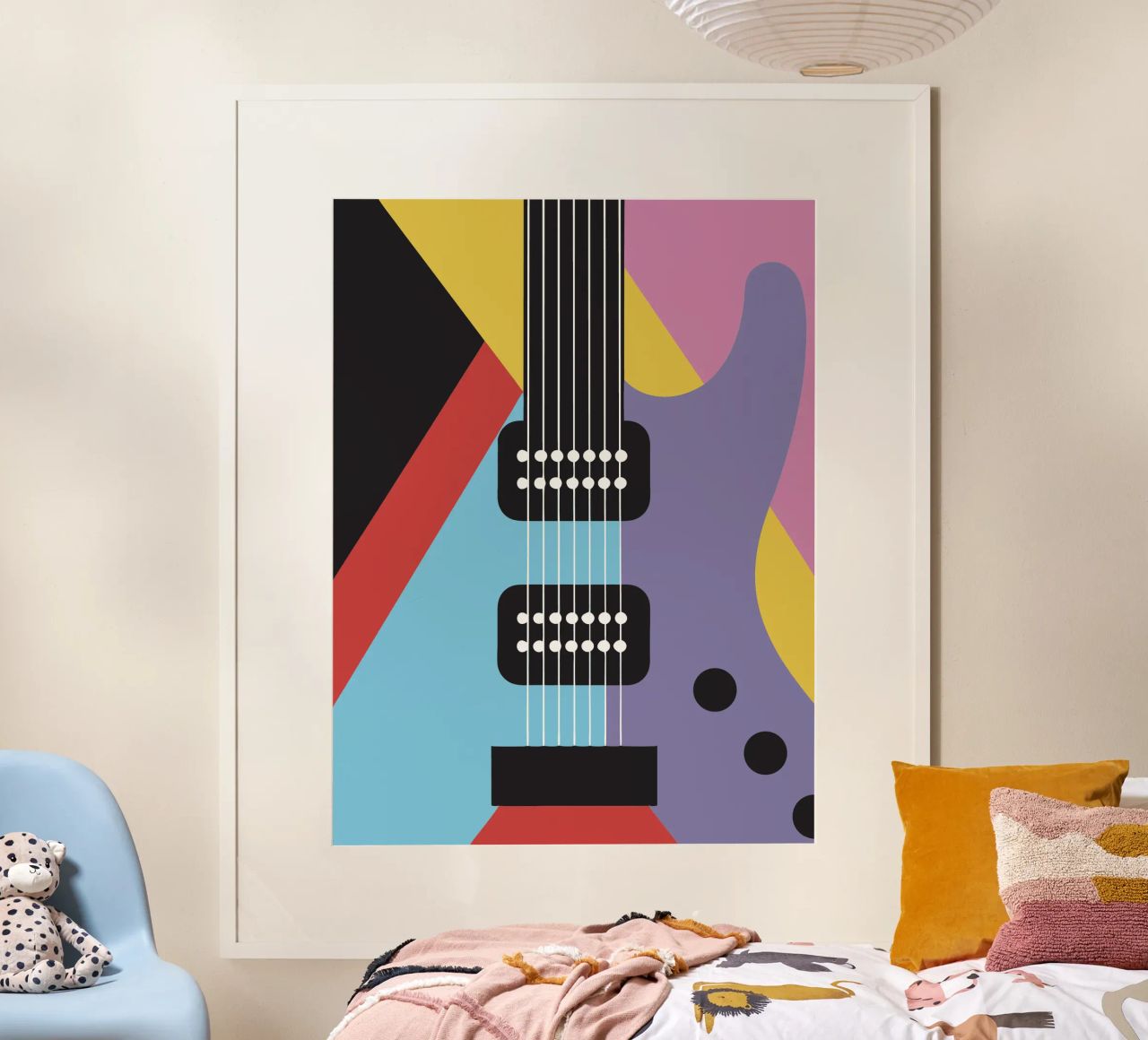 Electric Guitar poster by LOOK DIFFERENT