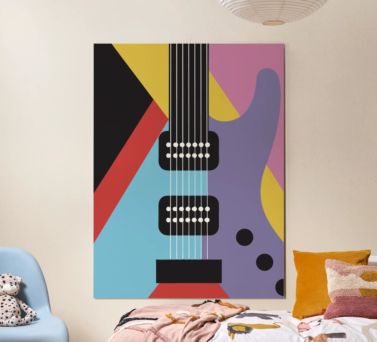 Electric Guitar poster by LOOK DIFFERENT