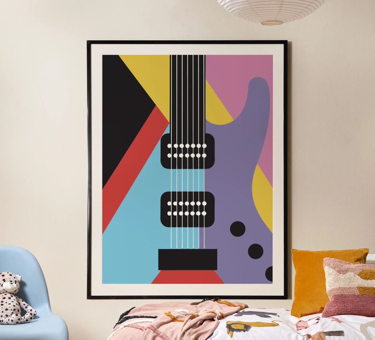 Electric Guitar poster by LOOK DIFFERENT