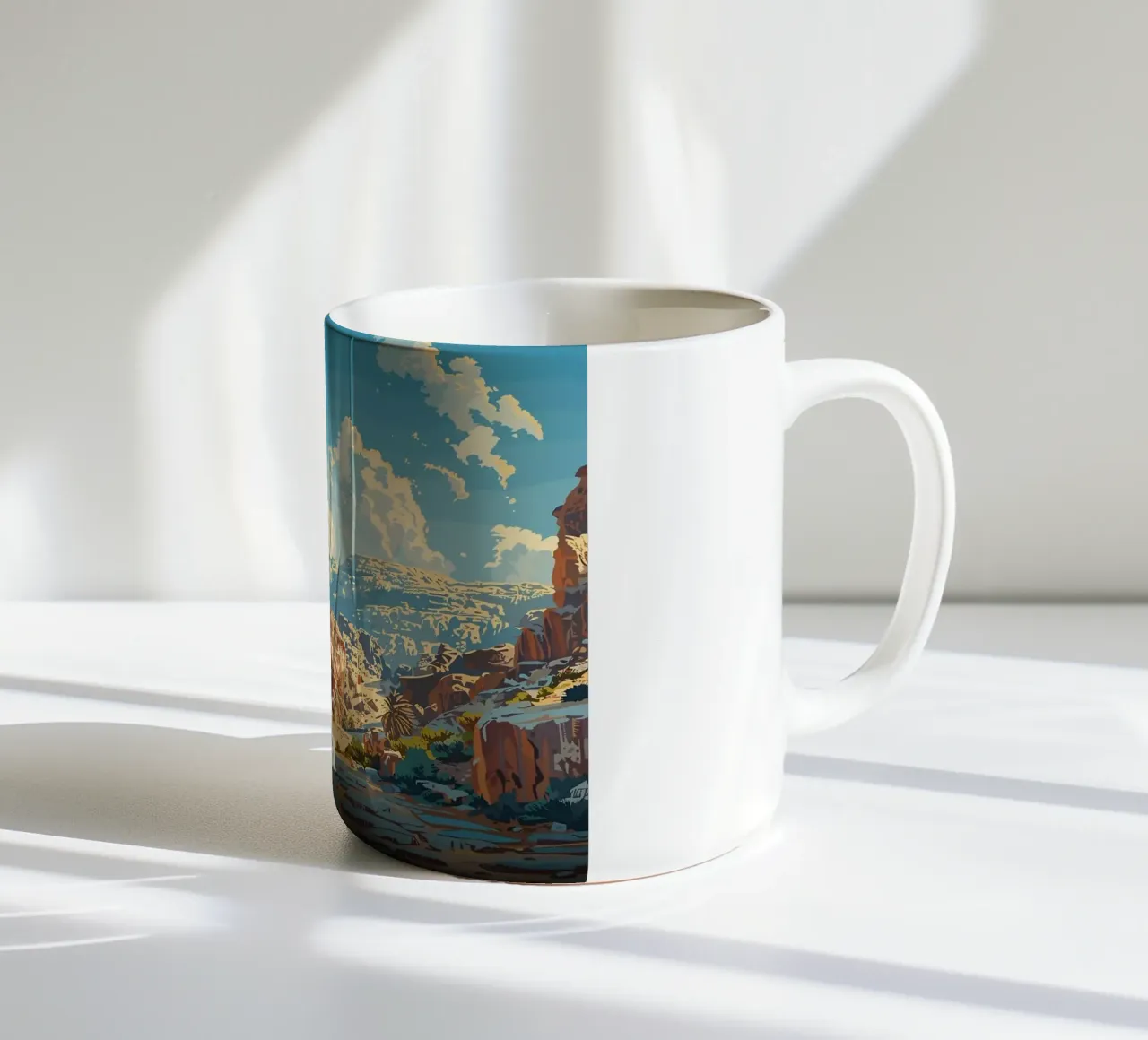Petra tazza in ceramica da Kevin Walters