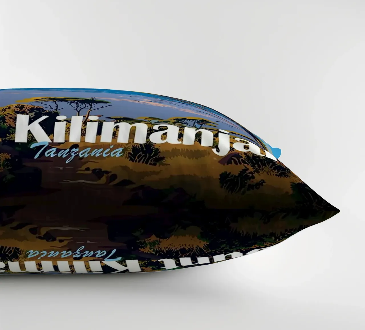 Monte Kilimangiaro cuscino da Kevin Walters
