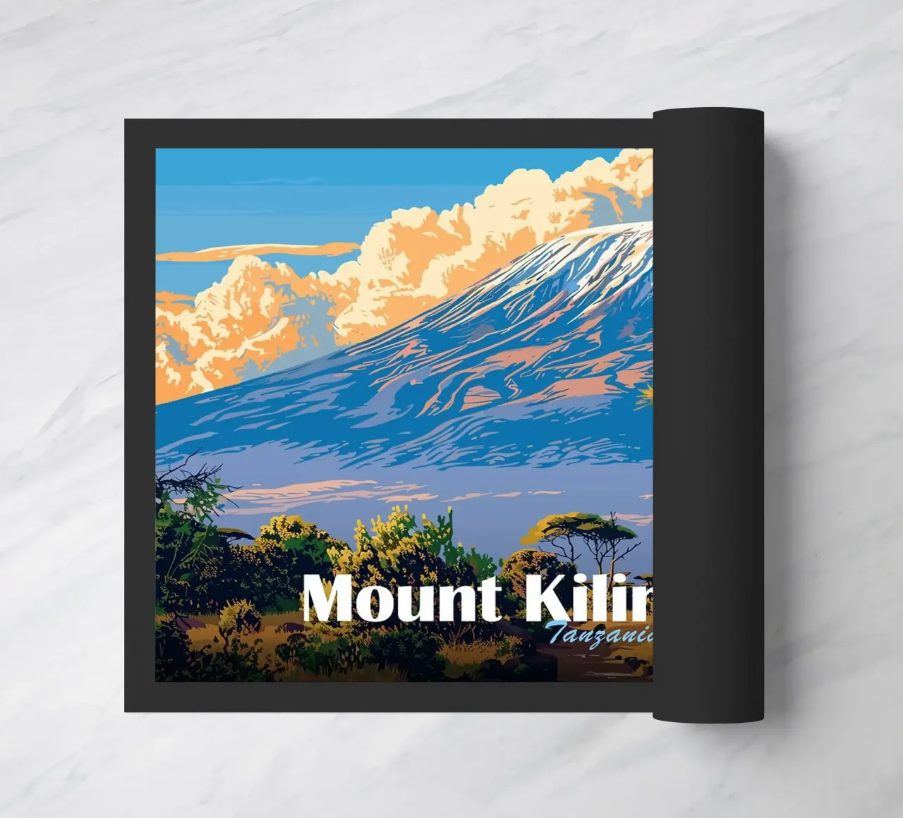Monte Kilimangiaro zerbino da Kevin Walters