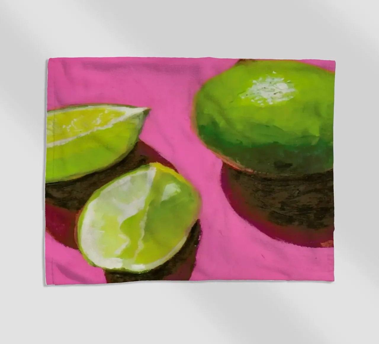 Limes on Pink telo mare da Miche Watkins