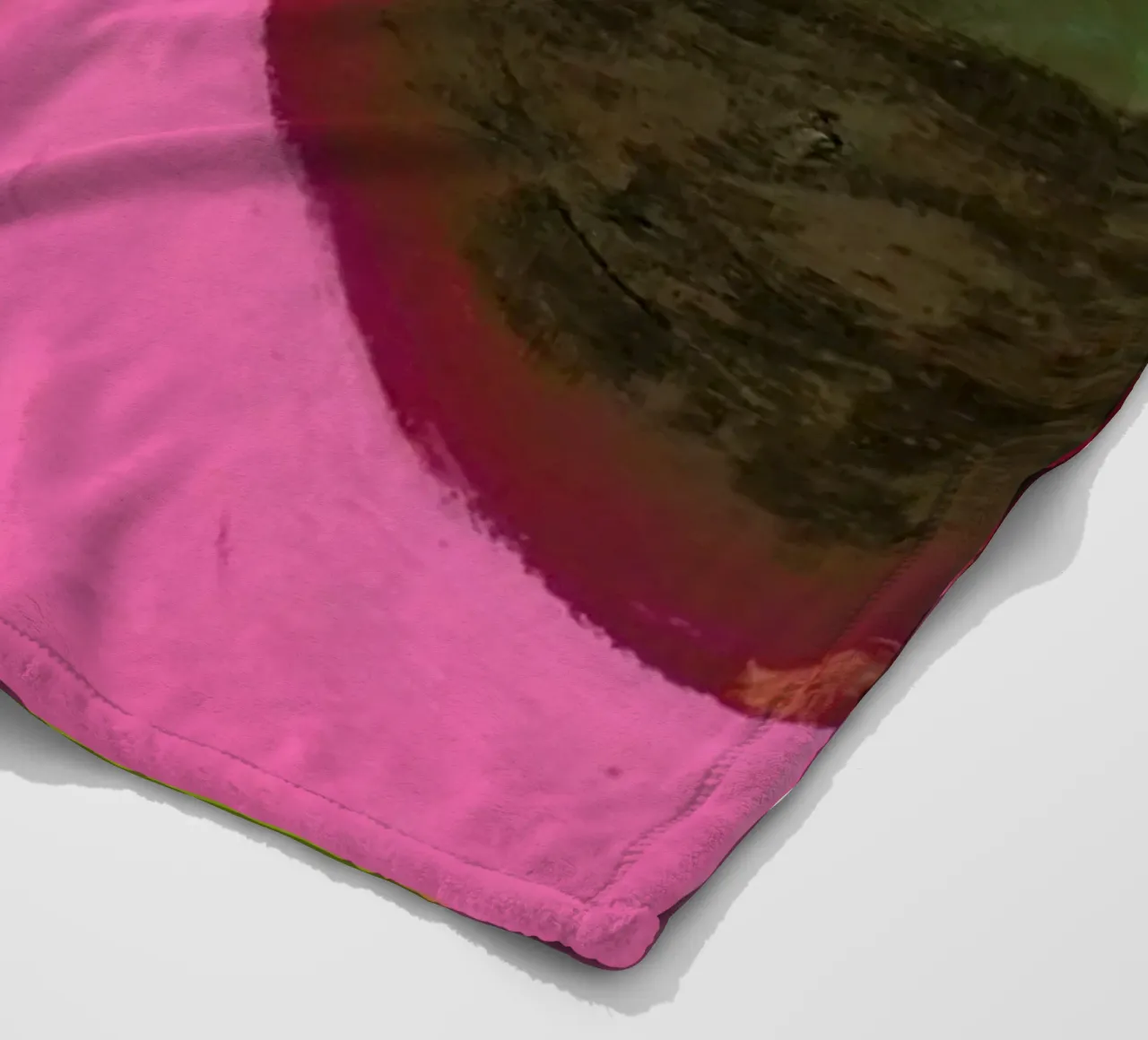 Limes on Pink coperta in pile da Miche Watkins