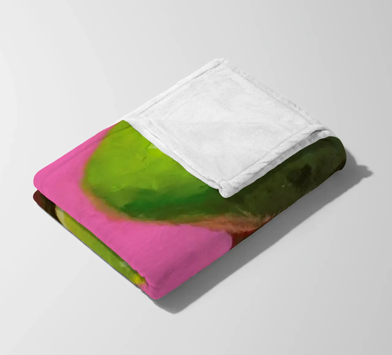 Limes on Pink coperta in pile da Miche Watkins