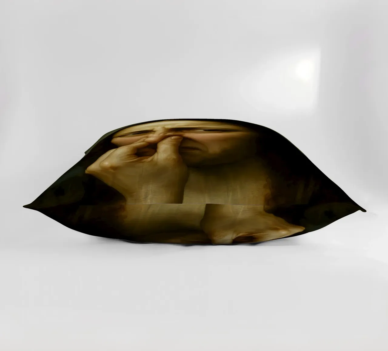 MONA LISA BAGNO DIVERTENTE cuscino da ARTOMATIC