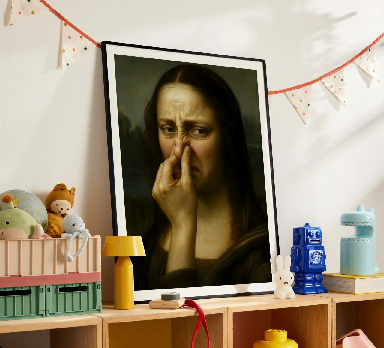 MONA LISA BAÑO DIVERTIDO hahnemühle de ARTOMATIC