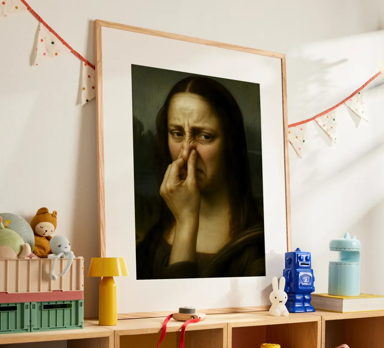 MONA LISA BAÑO DIVERTIDO hahnemühle de ARTOMATIC