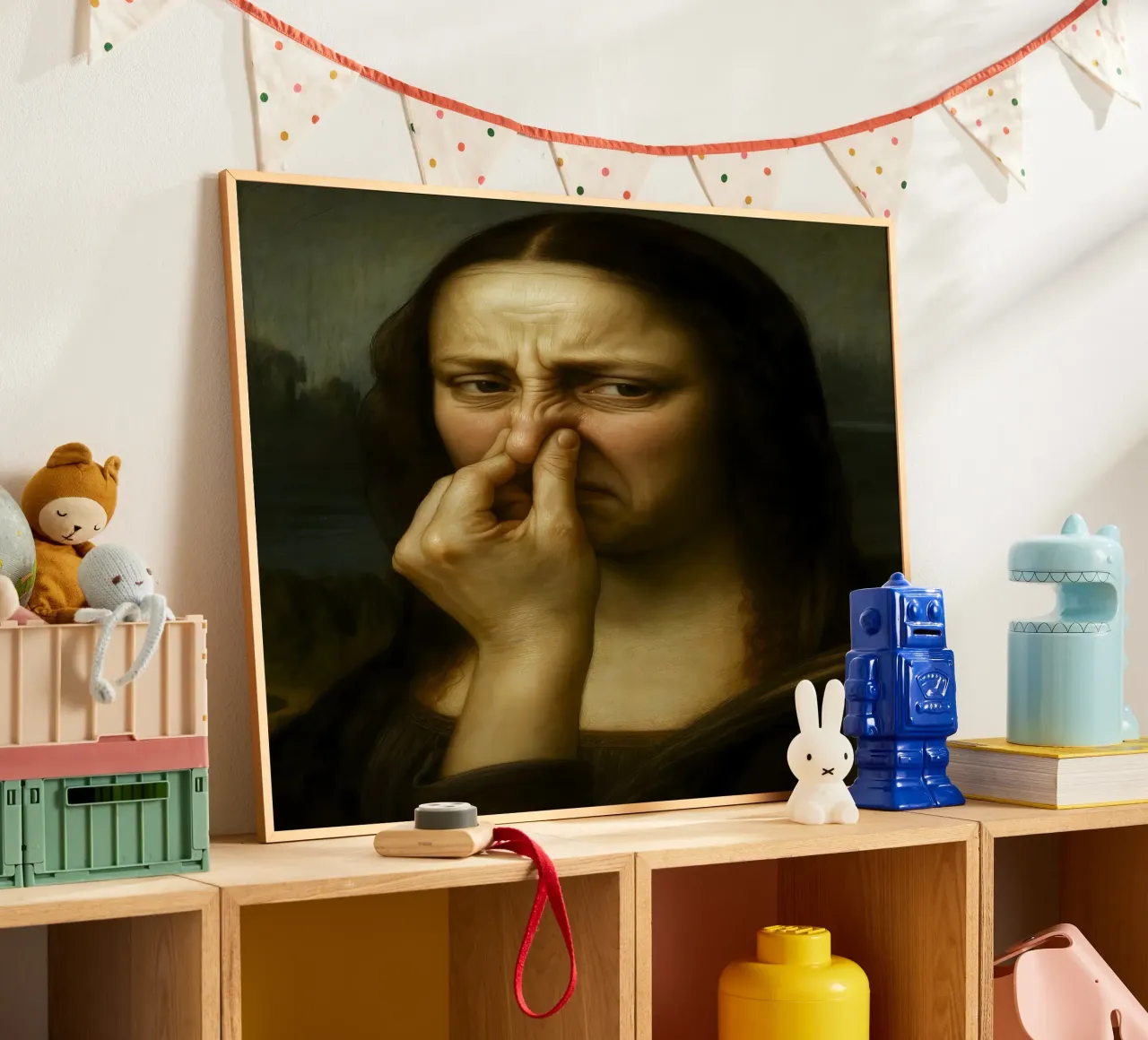 MONA LISA BAÑO DIVERTIDO hahnemühle de ARTOMATIC