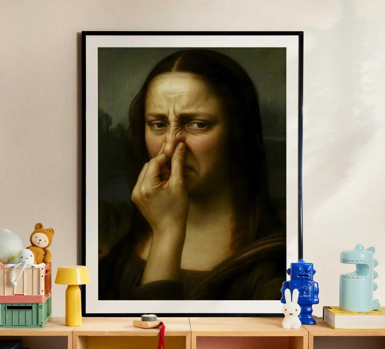 MONA LISA BAÑO DIVERTIDO hahnemühle de ARTOMATIC