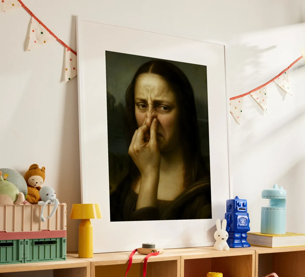 MONA LISA BAÑO DIVERTIDO hahnemühle de ARTOMATIC