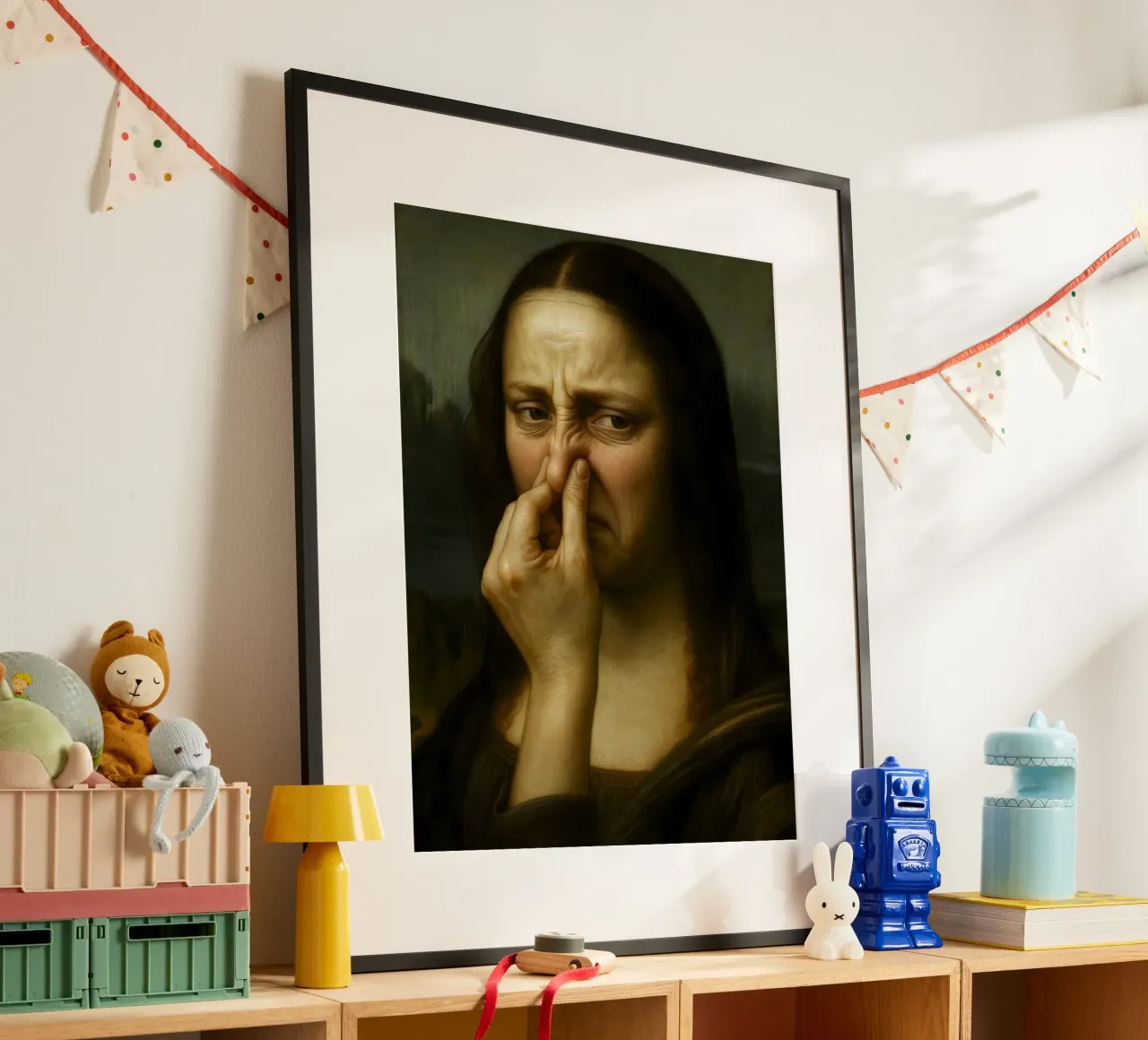 MONA LISA BAÑO DIVERTIDO hahnemühle de ARTOMATIC