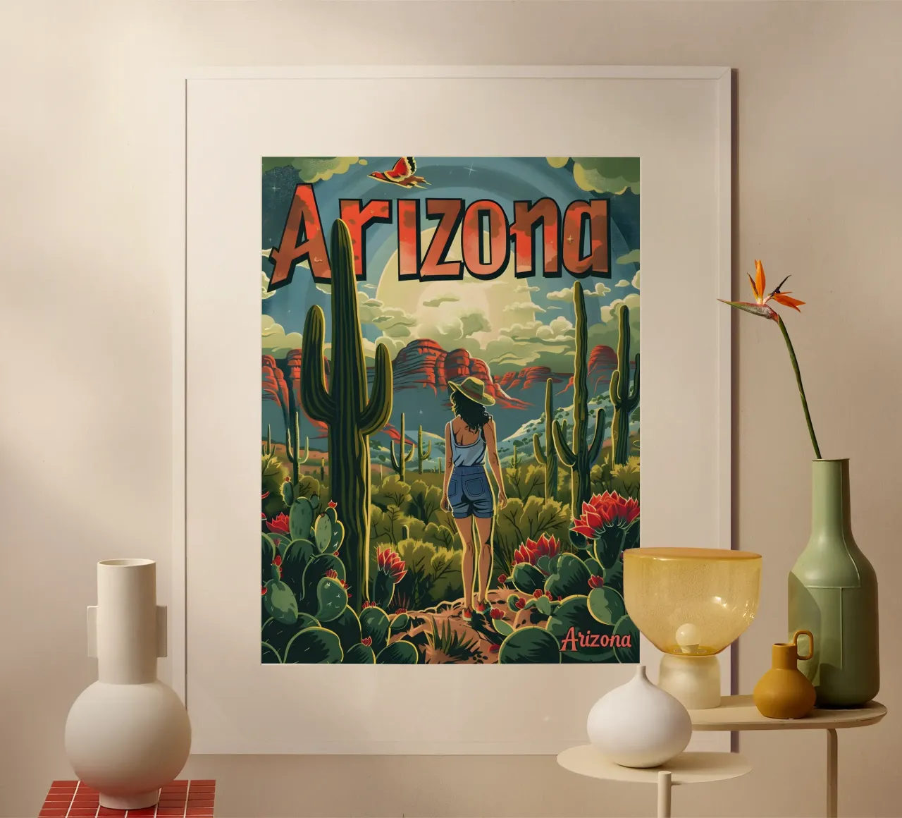 Arizona Reiseposter poster da Vintage Travel Art