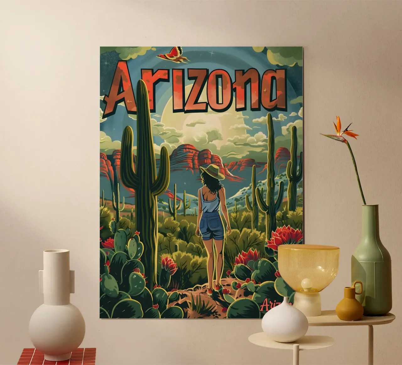 Arizona Reiseposter poster da Vintage Travel Art