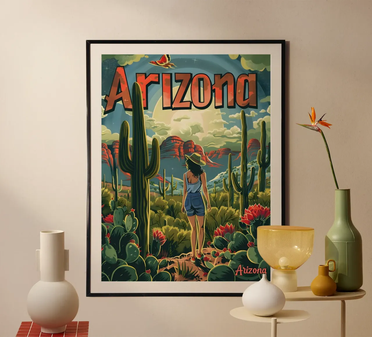 Arizona Reiseposter poster da Vintage Travel Art