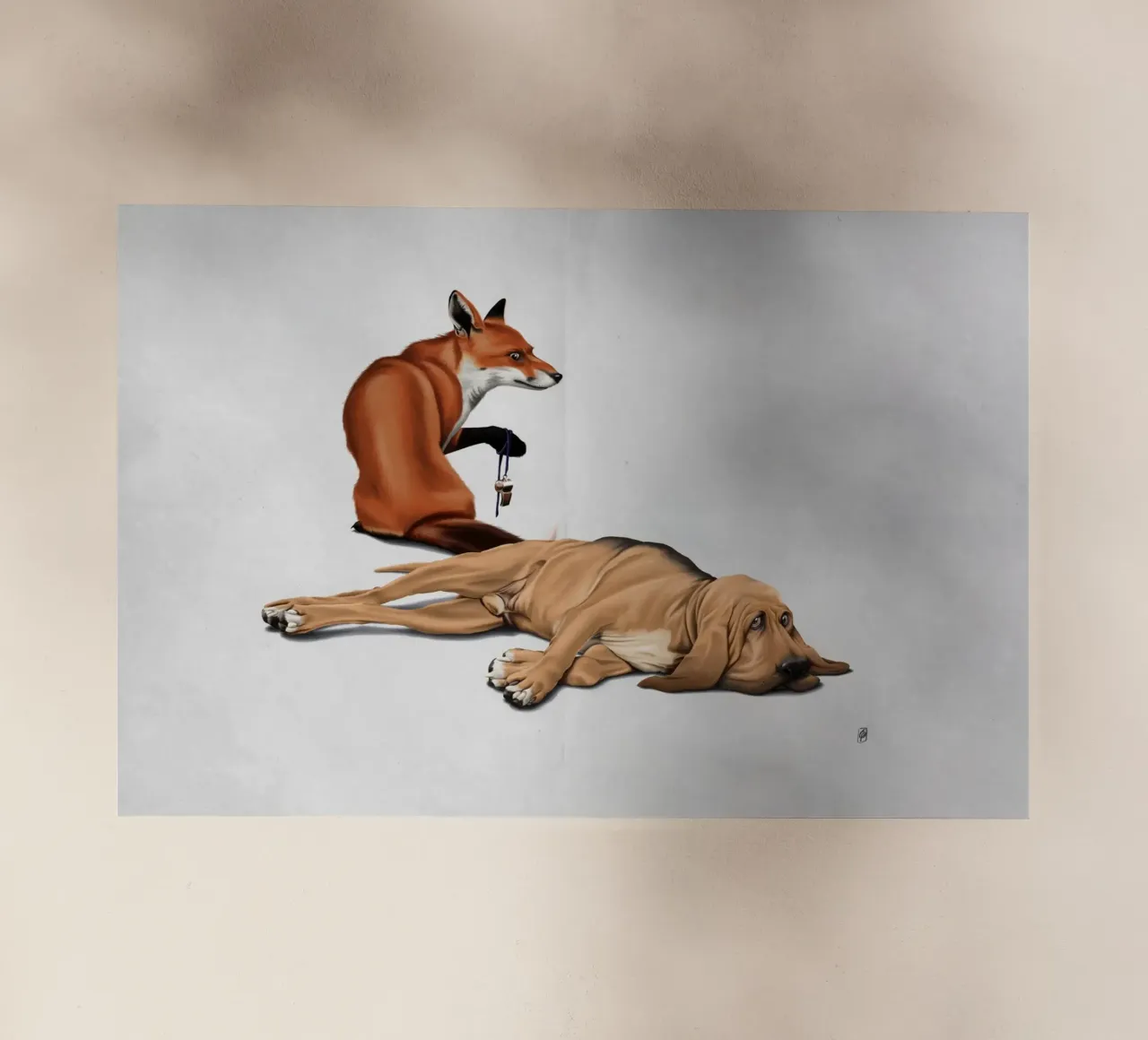 Not So (Wordless) pellicola backlit da Rob Art | Illustration