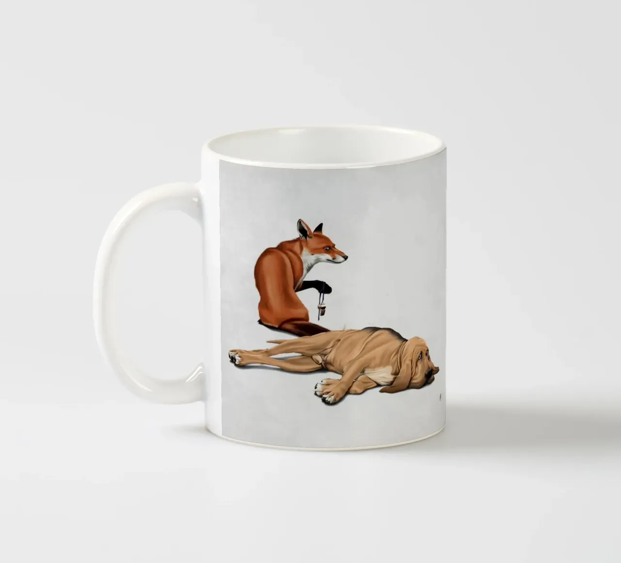 Not So (Wordless) tazza in ceramica da Rob Art | Illustration