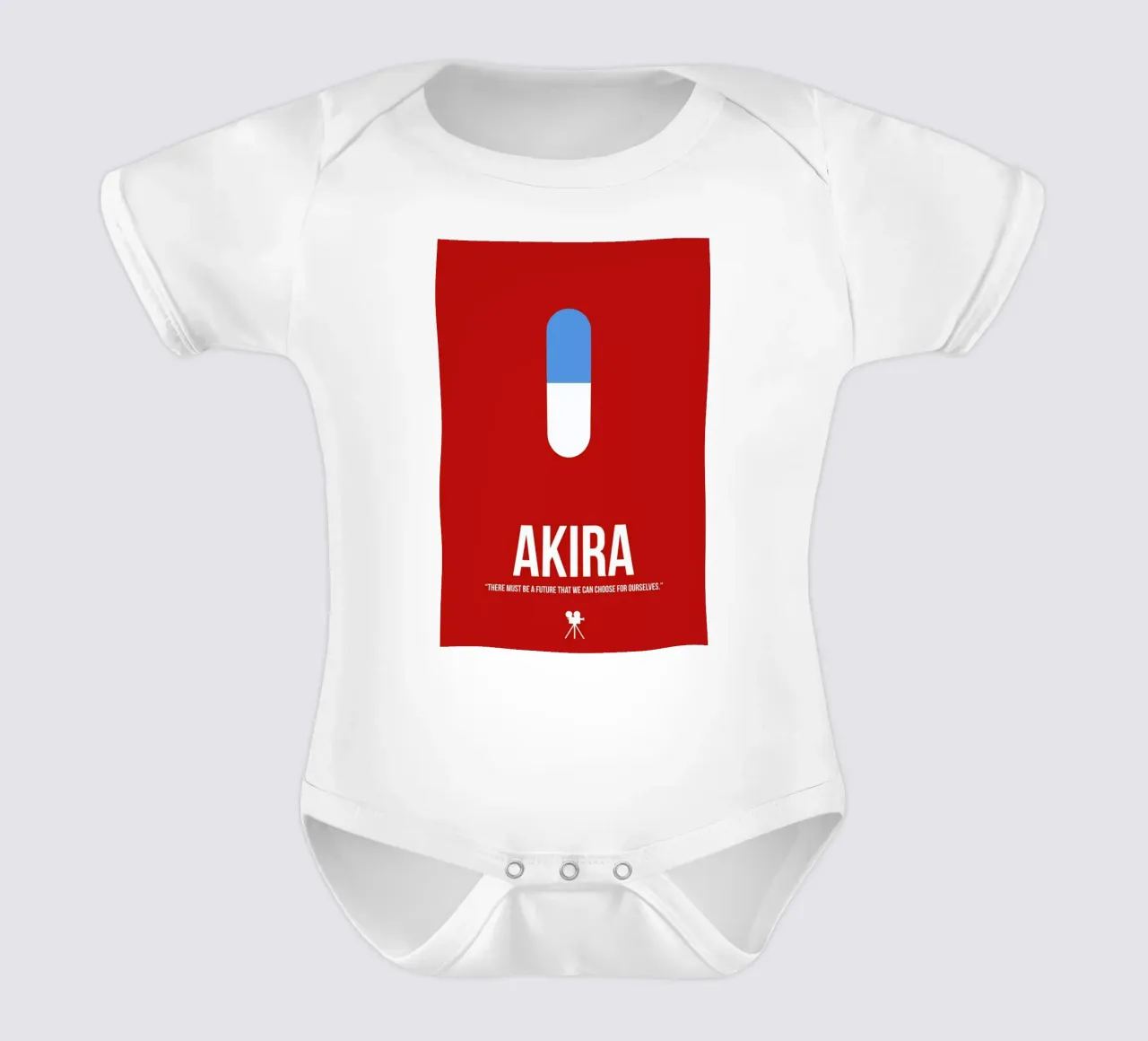 Akira body neonato maniche corte da Naxart