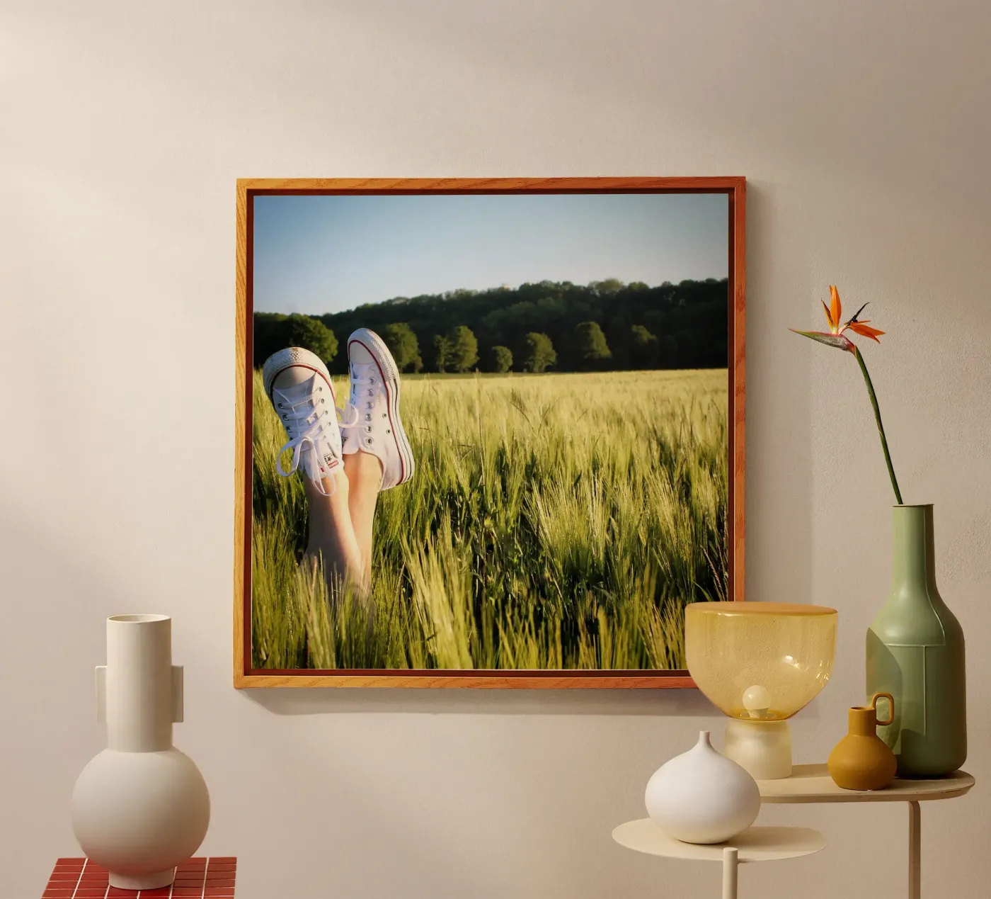 Wheat Field plexiglas de tausendunddrei