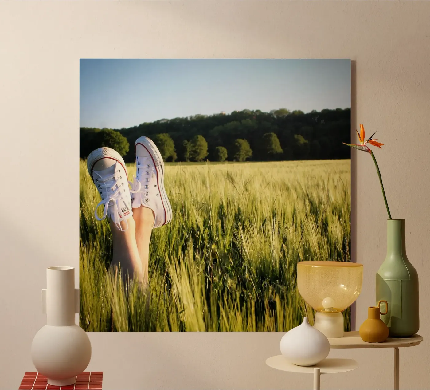 Wheat Field plexiglas de tausendunddrei