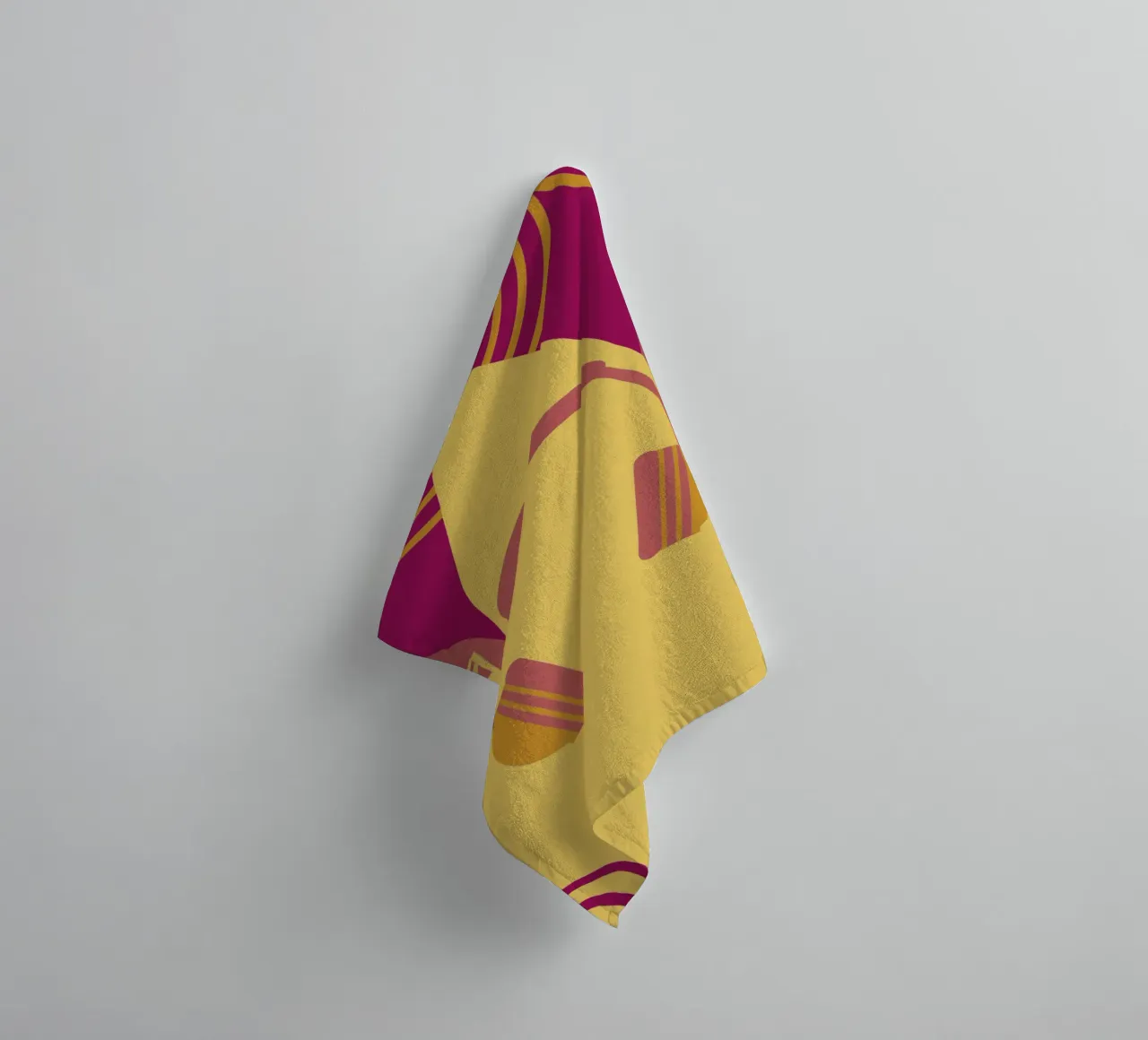 Cuffie musicali asciugamano da bagno da LOOK DIFFERENT
