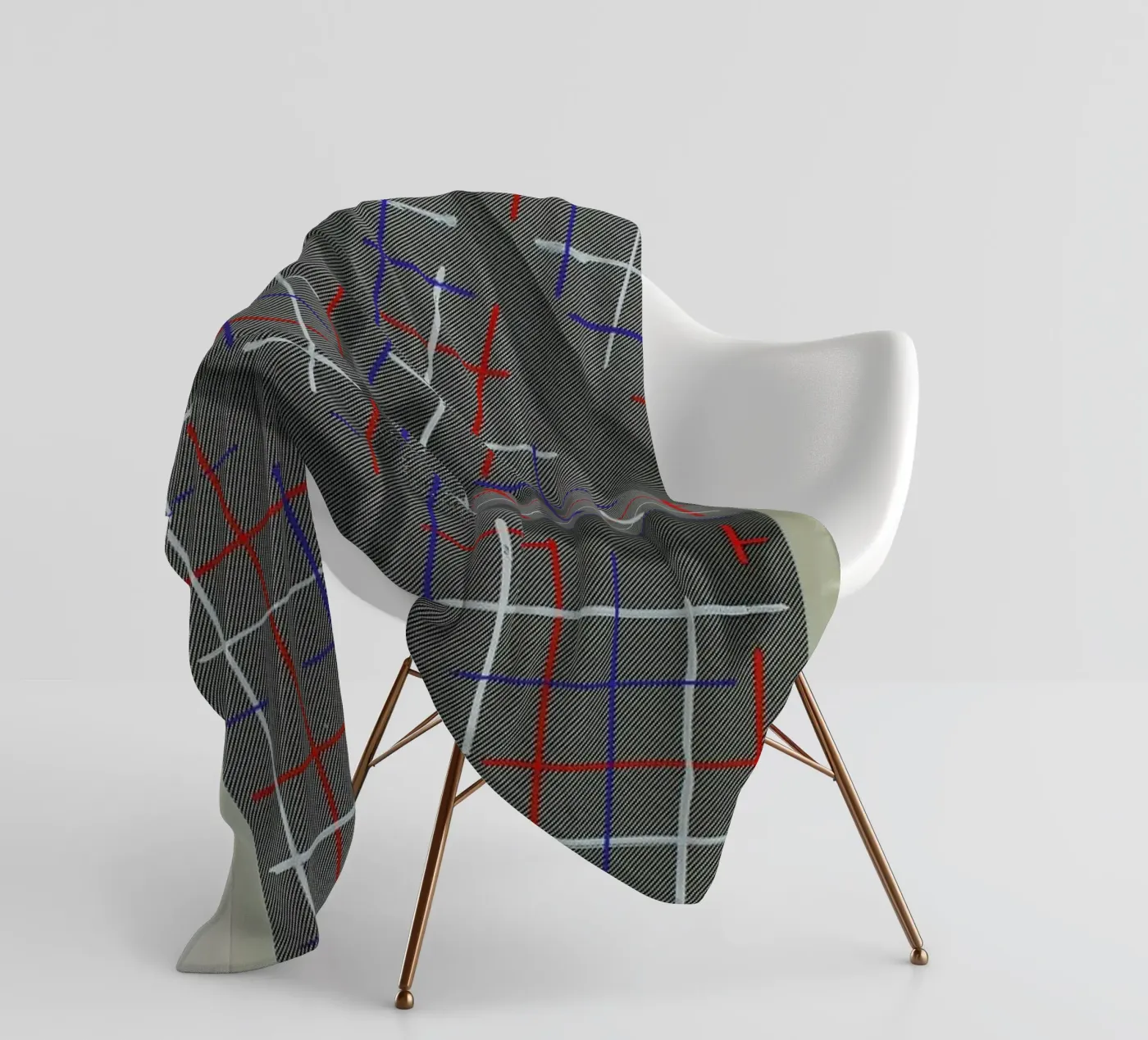 Interdependence 09 Fleecedecke von Joachim Høst