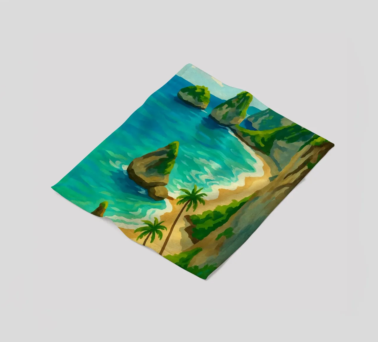Spiaggia di Bali coperta in pile da Aquarevo