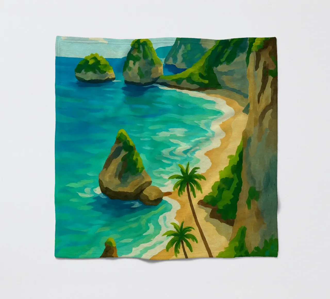Spiaggia di Bali coperta in pile da Aquarevo