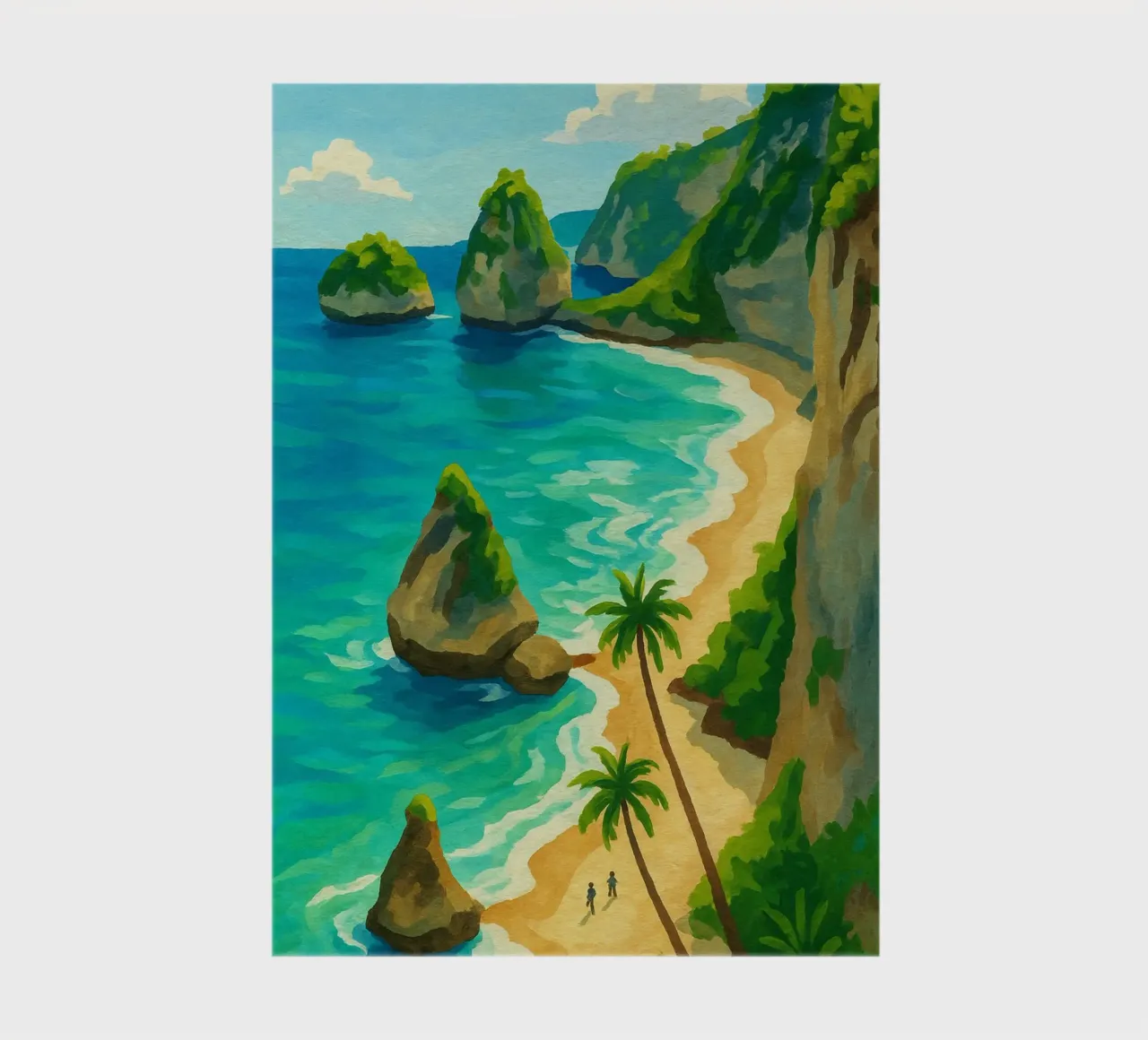 Playa de Bali cuaderno de Aquarevo