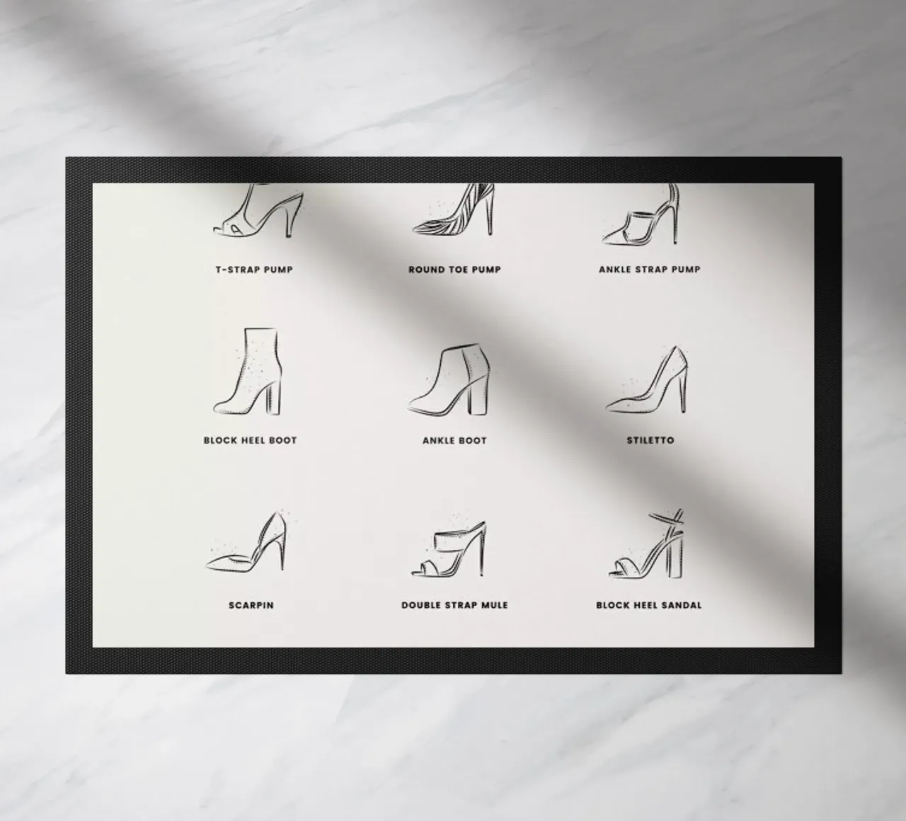 Heels Chart 2 zerbino da daylight design studio