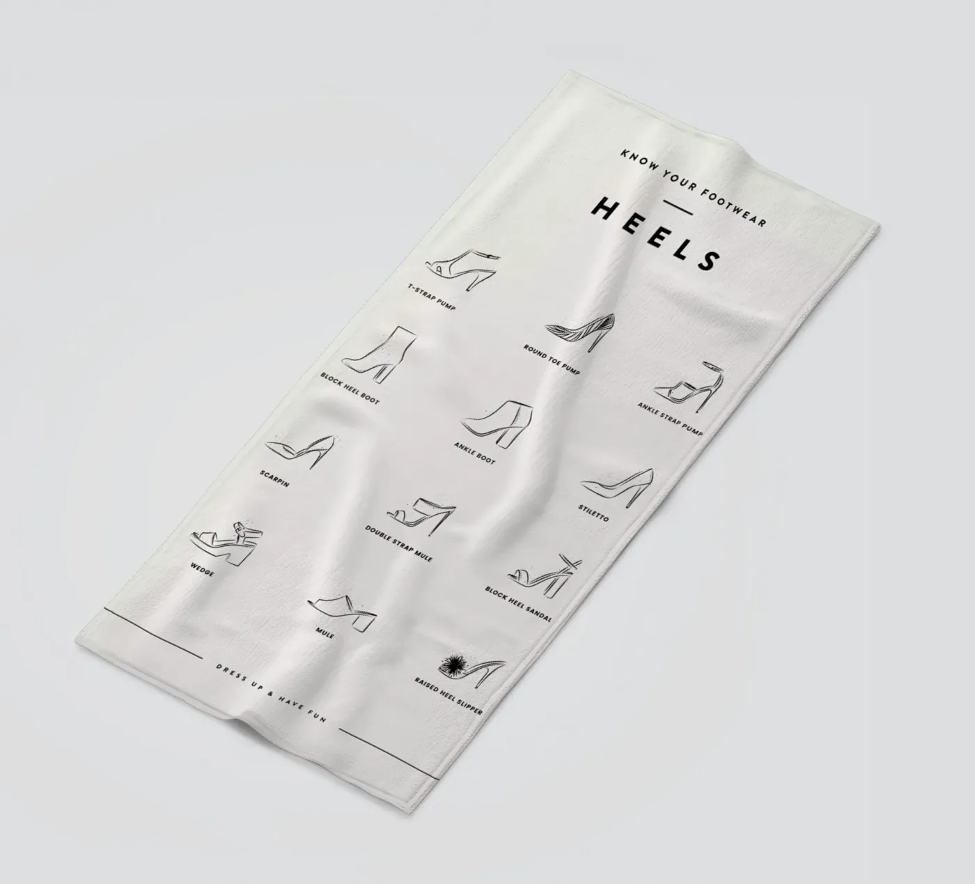 Heels Chart 2 telo mare da daylight design studio