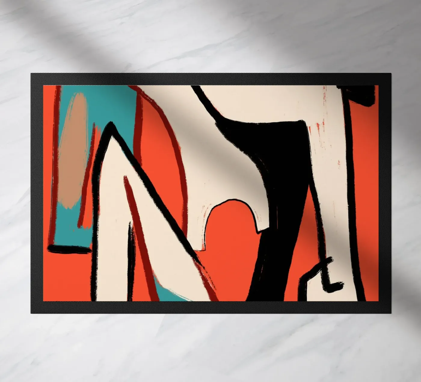 Mannequin for study doormat by Little Dean