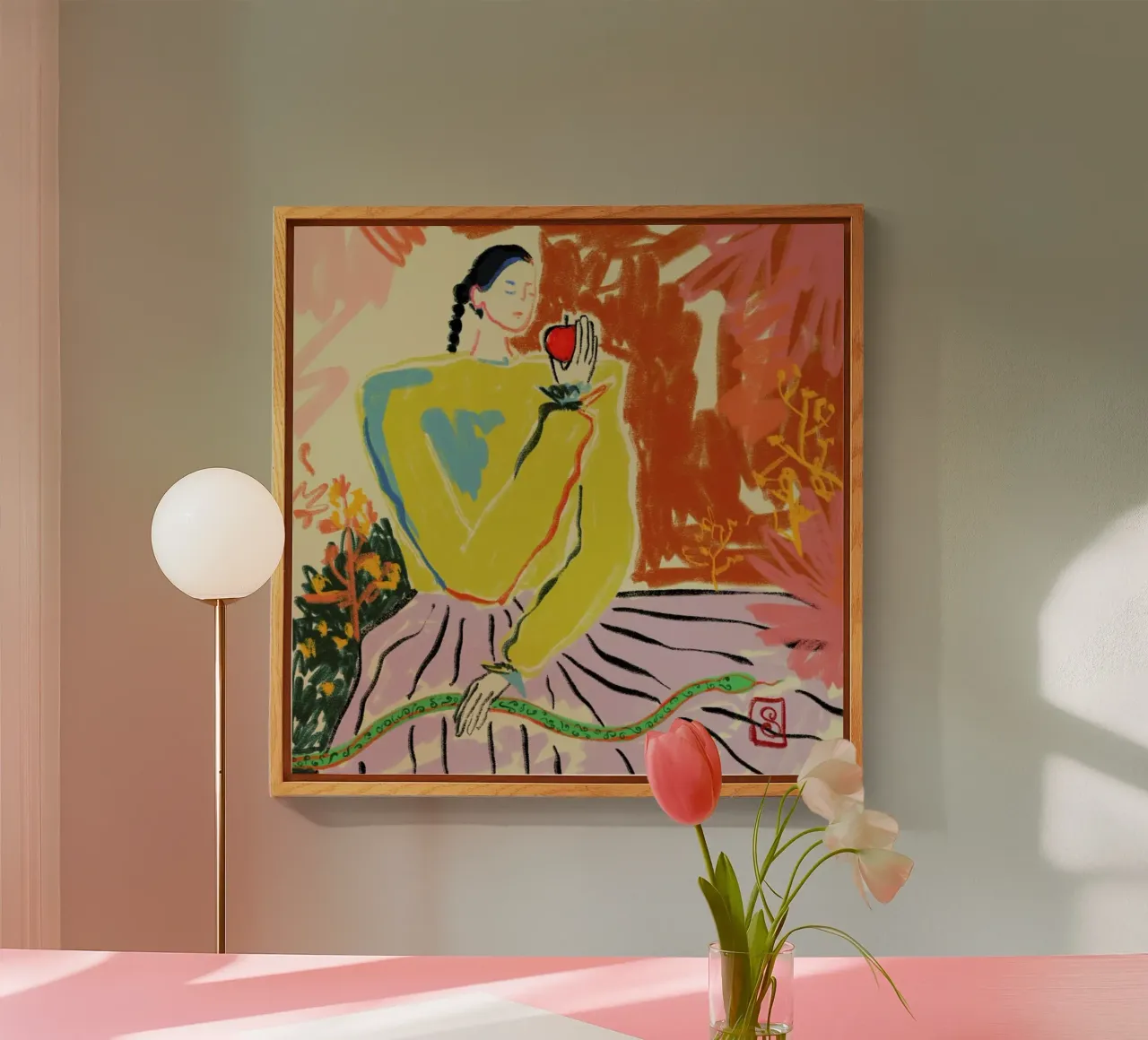 Eve plexiglass da Sandra Poliakov