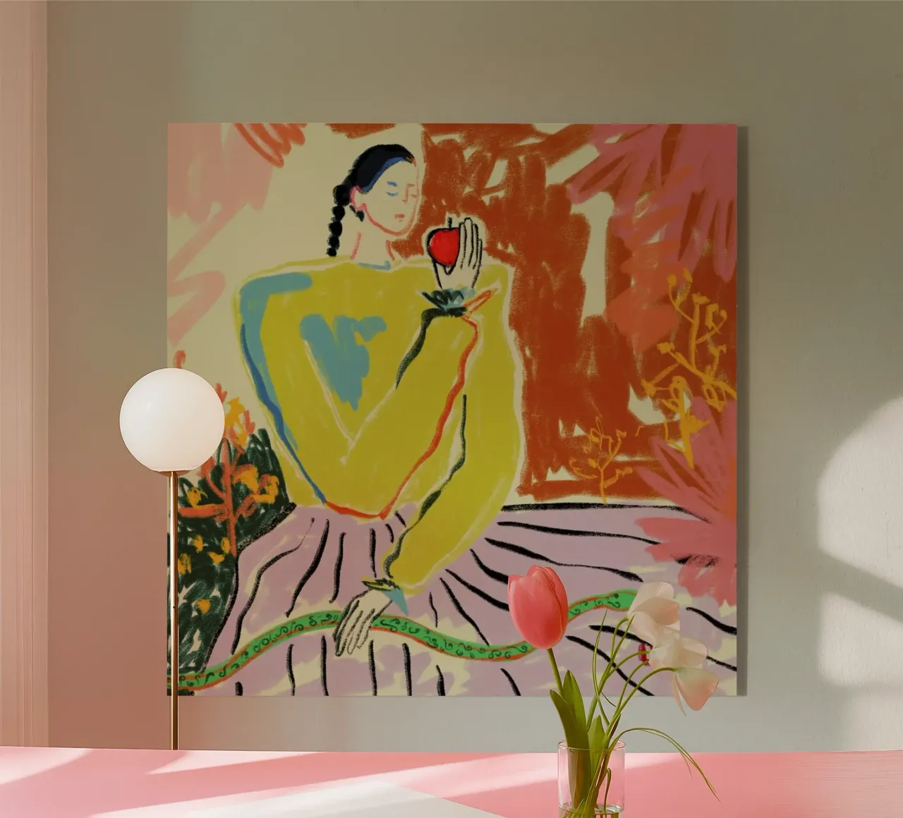 Eve plexiglass da Sandra Poliakov