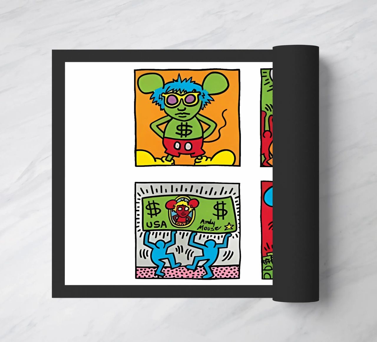 Andy Mouse di Keith Haring zerbino da tokovictory